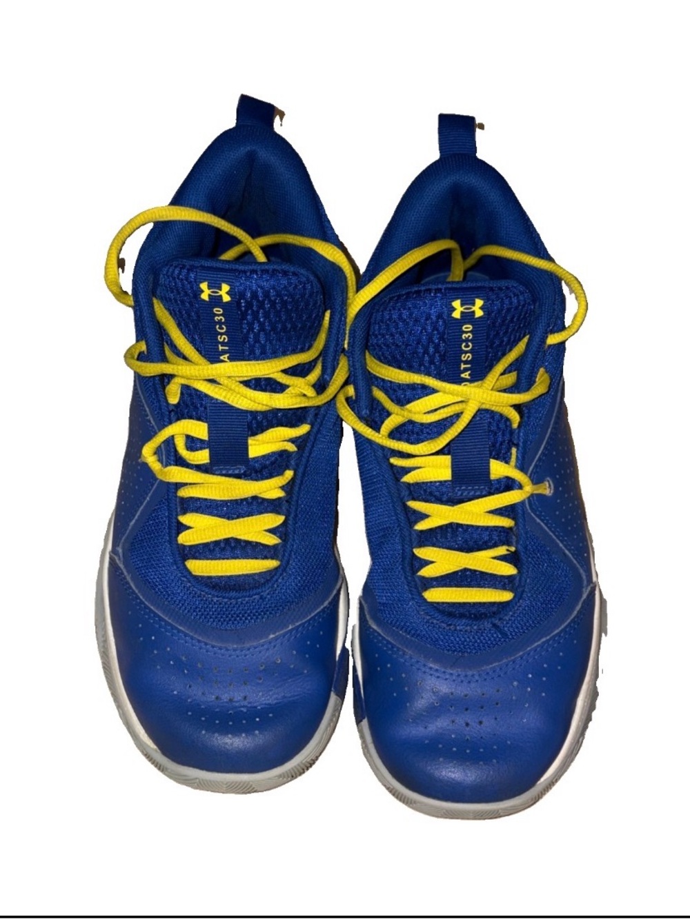 Under Armour Curry SC 3Zero IV Basketball Shoes 3023918-403 Boys 7Y / Mens 7